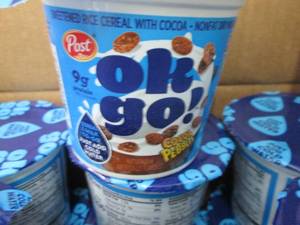 Case of 12- 2.2 oz Cocoa Pebbles OK...