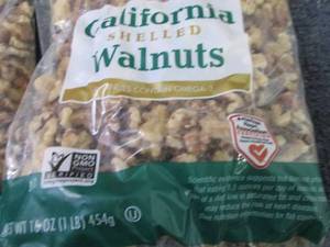 2- 16 oz Bags California Shelled Wa...