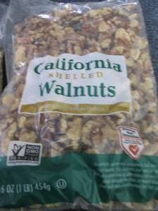 2- 16 oz Bags California Shelled Wa...