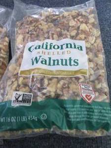 2- 16 oz Bags California Shelled Wa...