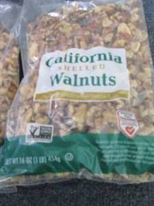 2- 16 oz Bags California Shelled Wa...