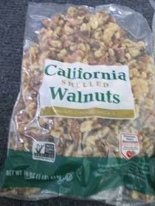 2- 16 oz Bags California Shelled Wa...