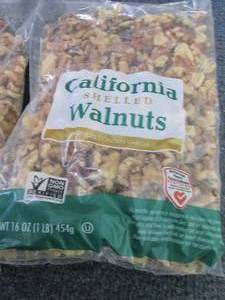 2- 16 oz Bags California Shelled Wa...