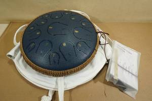 lot 106 image: Lidguni 14 Steel Tongue 15 Note Drum -Navy Blue