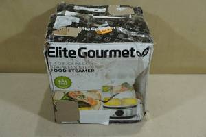 lot 182 image: Elite Gourmet 7.5 Quart Food Steamer
