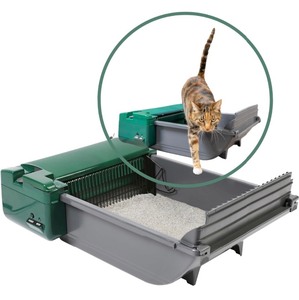 lot 16 image: Pet Zone Semi Automatic Self Cleaning Cat Box