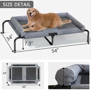 lot 20 image: Petime Cooling Elevated Pet Bed 54