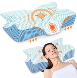 lot 34 image: Anvo Memory Foam Cervical Neck Pillow -Soft