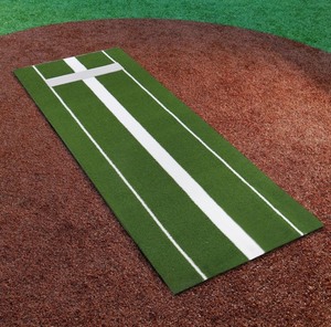 lot 46 image: Securitoday Softball Pitching Mat 10x3