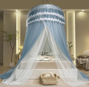 lot 167 image: Bed Canopy -Blue