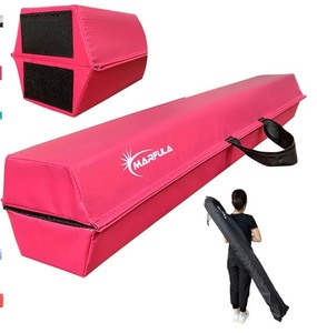 lot 235 image: Folding Balance Beam - 6 Ft, Pink
