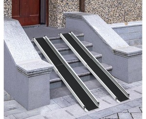 lot 226 image: 7 Telescoping Wheelchair Ramps