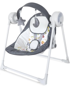 lot 173 image: Kidsview Baby Swing with Music 0-6 Months -Gray