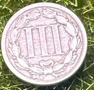 1865 Three Cent Piece
