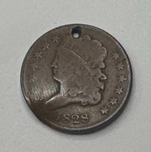 1828 Half Cent