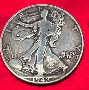 1942 Walking Liberty Half Dollar