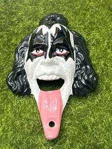 Cast Iron KISS Bottle Opener 4 34
