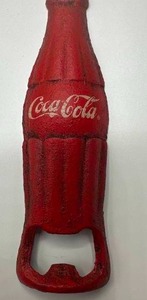 Cast Iron Coca Cola Bottle Opener 5 12