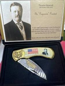 Theodore Roosevelt Presidential Knife