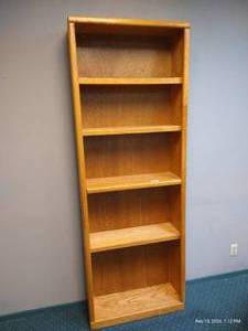 lot 42 image: Solid Wood Book Shelf