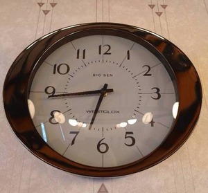 lot 51 image: Westclox Big Ben Wall Clock
