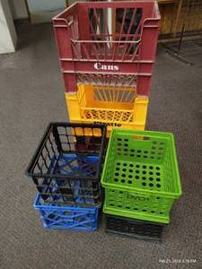 lot 58 image: (7) Recycling & Storage Crates