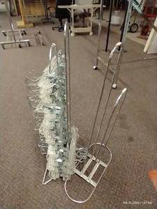 lot 81 image: Pants Hangers on Stacking Rack
