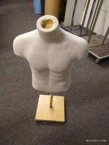 lot 100 image: 38 Male Mannequin Top