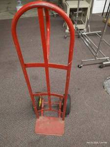 lot 106 image: Heavy Duty 2-Wheeled Hand Cart