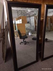 lot 123 image: Tall Mirror - Like New
