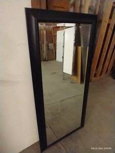 lot 126 image: Tall Black Mirror