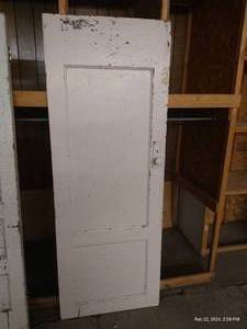 lot 129 image: VintageAntique Wooden Door