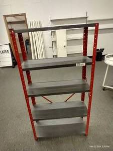 lot 138 image: Metal Shelf
