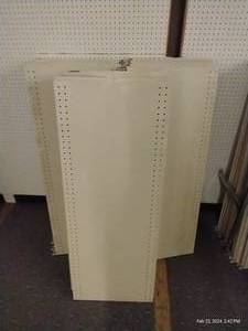 lot 143 image: Huge Pile of Metal Shelves