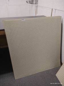 lot 160 image: (5) Sheets of Pegboard