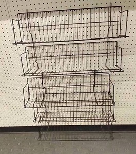 lot 167 image: (5) Wire Shelves For Pegboard