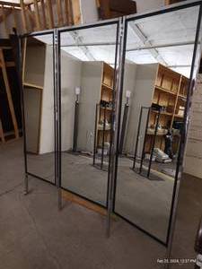 lot 202 image: Bifold Mirror