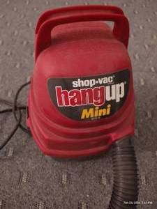 lot 247 image: Mini Hang up Shop Vac