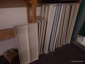 lot 252 image: Metal Shelves