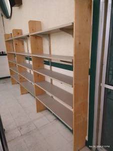 lot 256 image: Three Sets of Wall Shelves