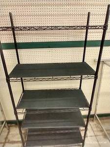 lot 273 image: Food Safe Metal Shelf