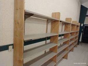 lot 283 image: Four Sets of Wall Shelves