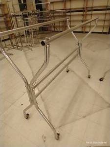 lot 284 image: Rolling Clothes Racks