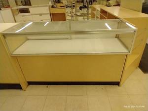 lot 329 image: Glass Display Case
