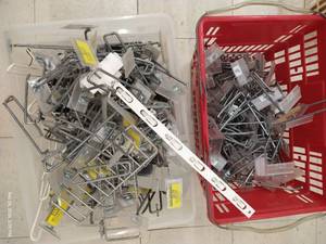 lot 374 image: Two Crates PegBoard Hooks