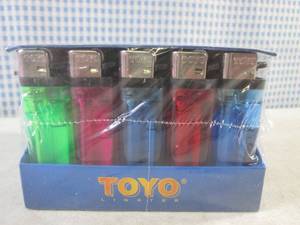 lot 173 image: (BSB) 50 Disposable Lighters Retail Display Box