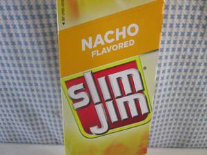 lot 208 image: (B-3) Box of 24 Slim Jim Nacho Flavored Smoked Snack Sticks Past Date