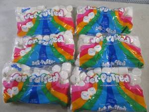 lot 214 image: (B-2) 6 Bags Jet-Puffed Marshmallows12oz Past Date
