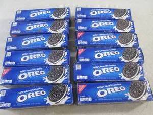 lot 226 image: (B-2) 12 Boxes of Oreo Cookies Past Date