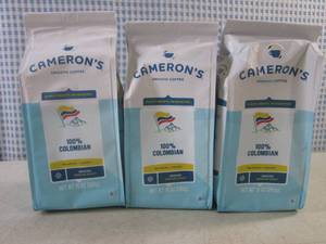 lot 257 image: (B-1) 3 Bags of 100% Columbian Medium Roast Ground Coffee 10oz Best by July 2024